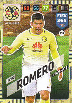 Silvio Romero Club America 2018 FIFA 365 #259